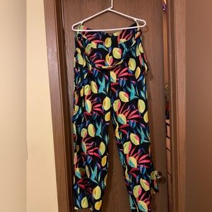 Brand New Tabitha Brown lemon print pants